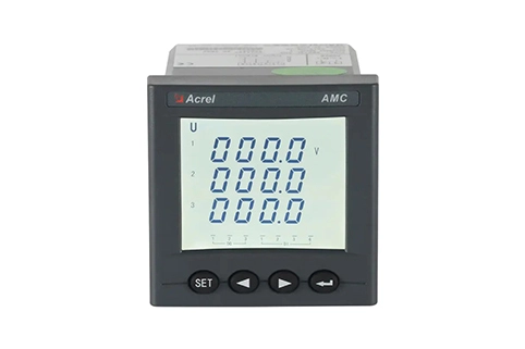 AMC72L-AV3 Drei-Phasen-Volmeter-Analysator