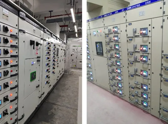 Strom überwachungs system im Ndola-Stadion, Sambia